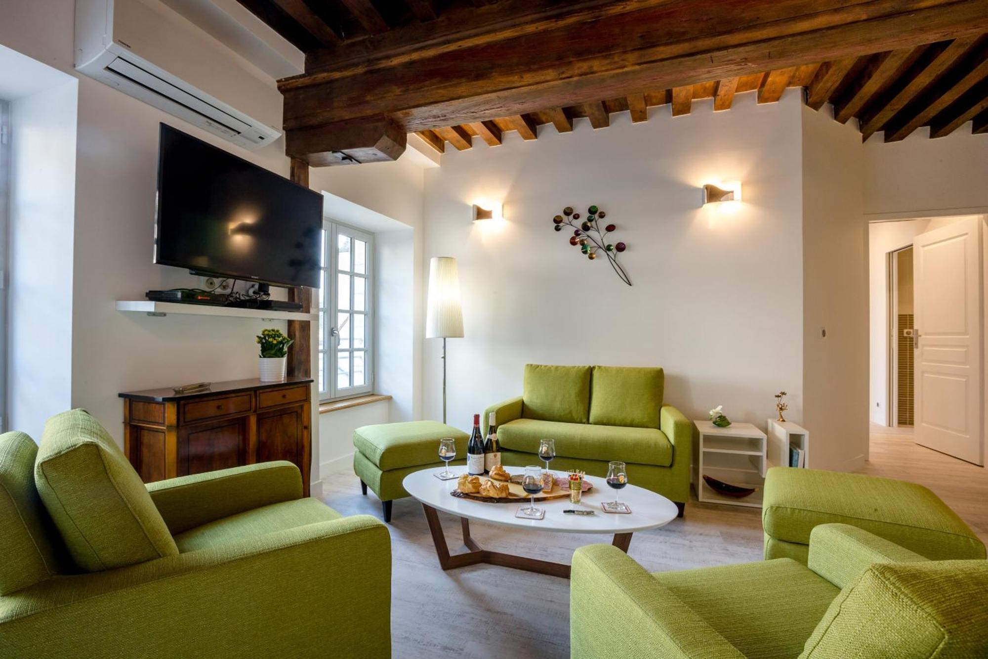 Residence Beaune Sweet Home, 4 Appartements D'Exception Avec Parking Inclus Quarto foto